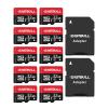 32GB 10-Pack of Micro SD Cards, EASTBULL SD Memory Cards 32GB SD Cards Pack Full HD Video 90MB/s UHS-I U1 Micro SDHC Class 10 for Surveillance Security Cam (10 Units and 2 Adapters) view 1