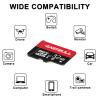 32GB 10-Pack of Micro SD Cards, EASTBULL SD Memory Cards 32GB SD Cards Pack Full HD Video 90MB/s UHS-I U1 Micro SDHC Class 10 for Surveillance Security Cam (10 Units and 2 Adapters) view 4