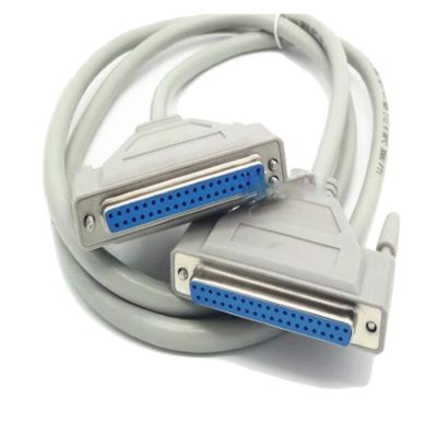 Milkweed Multi-Purpose 37 Pin DB37 Male to Female DB37 M/M Serial Port Extend Data Cable 1.5m 3m 5m Connector (Color : 1.5m M to F)
