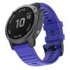 AMSH Silicone Smart Watchband For Garmin Fenix 7 7X 7S 6X 6 Pro 5X 5 Plus 3HR Easy Fit Quick Release 20 26 22mm Wristbands (Color : Sapphire Blue, Size : Width 26mm) view 2