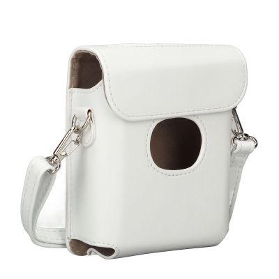 Sanpyl for Link Case, PU Leather Protective Sleeve with Shoulder Strap for Smartphone Printers