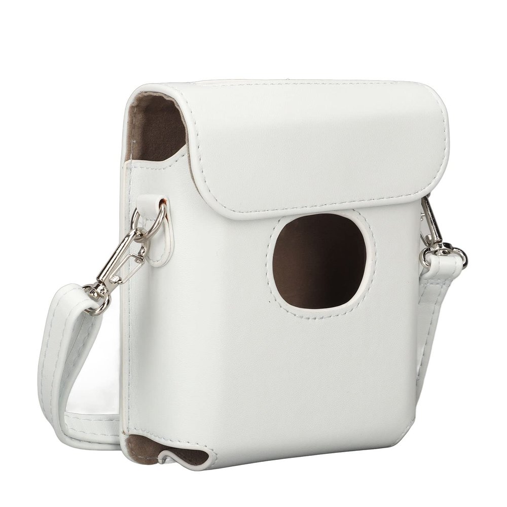 Sanpyl for Link Case, PU Leather Protective Sleeve with Shoulder Strap for Smartphone Printers