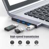 USB Hub, Fidioto 4 Port USB Adapter(1 * 3.0 Hub, 3 * 2.0 Hub), Networking Hub Expander for Laptop, iMac Pro, MacBook Air, Mac mini/Pro, Surface Pro, Notebook PC, USB Flash Drives and Mobile HDD Etc. view 4