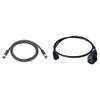 Humminbird 720073-4 AS EC 30E Ethernet Cable (30 Feet) & Minn Kota 1852088 MKR-MI-1 Helix 8, 9, 10 and 12 MEGA Imaging Adapter Cable, 30 inch view 1
