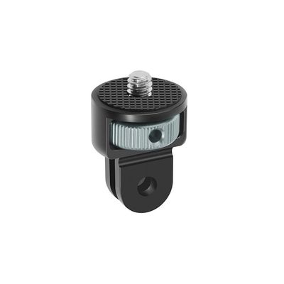 Aluminum Alloy 360 Rotating 1/4 inch Screw Tripod Adapter Mount Holder for Gopro for Insta360 Accessory Part