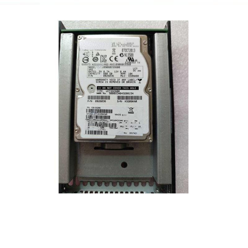 for 600GB 10K SAS 108-00266 X487A-R5 SP-487A-R5 HDD