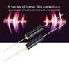 2PCS Capacitor Frequency Divider, Capacitance Audio Speaker Capacitor with Pure Copper Wire Pins, for Car Treble, Loudspeaker Frequency Divider etc. 1uF, 2.2uF, 3.3uF (Optional) (1uF) view 2