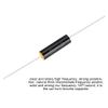 2PCS Capacitor Frequency Divider, Capacitance Audio Speaker Capacitor with Pure Copper Wire Pins, for Car Treble, Loudspeaker Frequency Divider etc. 1uF, 2.2uF, 3.3uF (Optional) (1uF) view 4