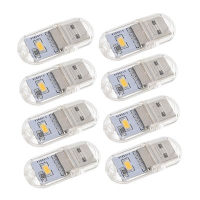 CAXUSD USB Light Mini Portable Night Light Compact Eye Caring Lamp for Bedroom Ambient Lighting and Car Interior Use