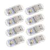 CAXUSD USB Light Mini Portable Night Light Compact Eye Caring Lamp for Bedroom Ambient Lighting and Car Interior Use view 1