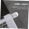 CAXUSD USB Light Mini Portable Night Light Compact Eye Caring Lamp for Bedroom Ambient Lighting and Car Interior Use view 4