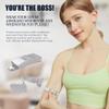 Divoti Glucose Monitor Sensor Cover Armband Compatible for Freestyle CGM Libre 3| Silicone Adjustable Trim to Fit, & Quickly Put-on- Waterproof, Hypoallergenic Carmella Blue view 3