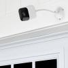 Mippko 2 Pack Camera Flexible Wall Mount Holder Compatible with Arlo/Blink/Reolink/Nest/Wyze/SimpliSafe Camera,Adjustment 8 inch Long Gooseneck Arm with Metal Base,1/4"-20 Threaded Screw,White view 2