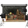 Kate 10x6.5ft/3x2m Back to School Photography Backdrops Blackboard Backgrounds Computer Printed Cloth Background Photo Video Studio Props view 1