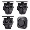 1/2 Mile Long Range Solar Wireless Driveway Alarm System IP65 Weatherproof Outdoor Motion Detectors&Sensor 120dB Siren Sound Light Security Alert System Monitor&Protect Outdoor/Indoor Property(1R3S) view 1