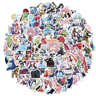 100pcs Cute Cartoon Vinyl Stickers for Car Water Bottle Skateboard Luggage Computer Bumper Graffiti Decals