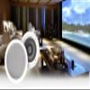 Rockville RPA40BT Bundle: 4-Zone Bluetooth Amplifier Receiver, (4) Pairs HC655 6.5" in-Ceiling Speakers White 80W RMS 500W Peak per Pair view 3