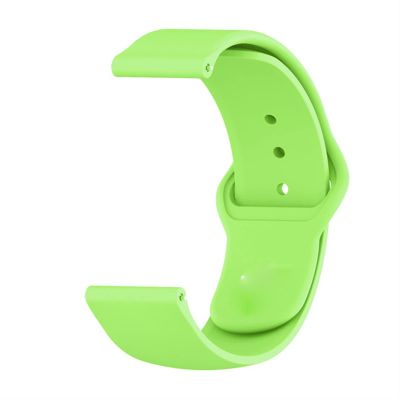 CEKGDB Watchband Straps For TicWatch E, Vivomove HR, Venu, Forerunner 245, Active 2 40 44mm, Venu SQ Soft Silicone Wristband Smart Watch Bracelet Correa (Color : Green, Size : Active 2 40 44mm