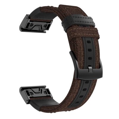 AXTI 26 22mm Quick Release Watchband Strap For Garmin Fenix 6 6X Pro 5X 5Plus MK2i Enduro D2 Delta PX Watch Easyfit Wrist Band (Color : R, Size : For Garmin D2 Bravo)