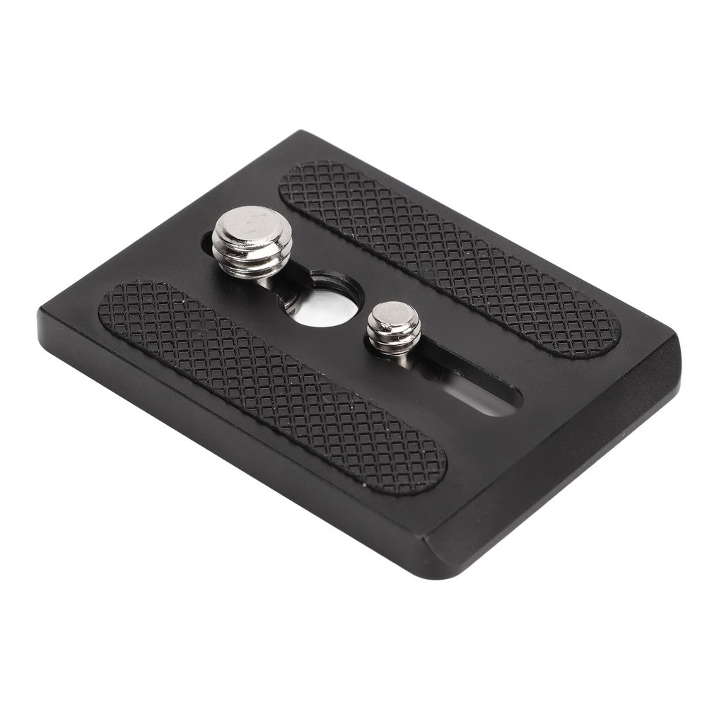 Tripod Head Plate Adapter, for Aluminum Alloy CNC Machined Tripod Quick Release Plate Anodized