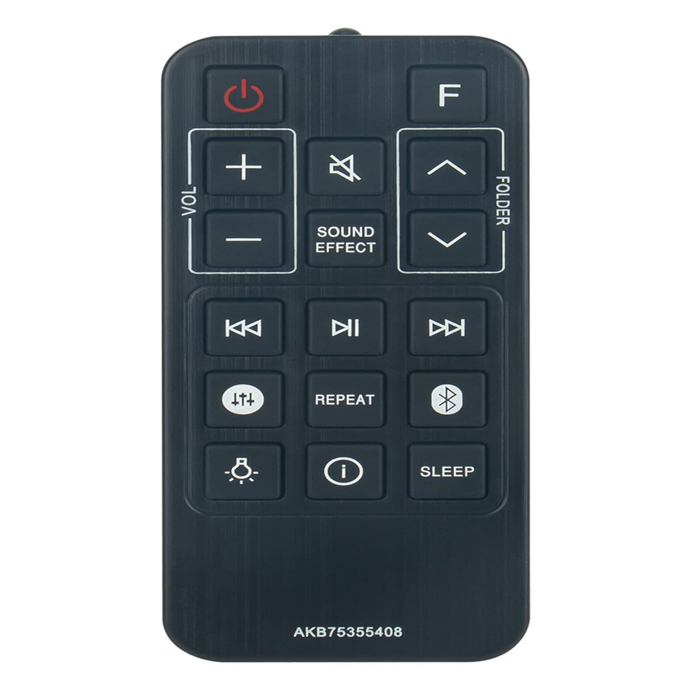AKB75355408 Replace Remote Control fit for LG Home Audio FJ5 Speaker System