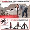 IFOOTAGE C180F Monopod & Komodo K5S Fluid Head & Quick Release Head, 71" CarbonFiber Monopod with Fluid Head & Extra Quick Release Head, Outdoor Photography Set view 4