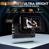 LILLIPUT HT5S 5.5 Inch Camera Monitor 2000nits Ultra-Bright Touch Control Screen with HDMI 2.0 3G-SDI Input Output LANC 3D-LUT Waveform Histogram view 2