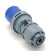 GXMRHWY IEC60309 Waterproof CEE Industrial Connector Plug 3Pin 16A 250V 2P+E IP44 Cable Mount (Type-1 view 4