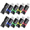USB 3.0 Flash Drive KOOTION 10 Pack 16GB USB 3.0 Thumb Drive Retractable 16G Zip Drive Ultra High Speed USB Stick Jump Drive Rugged Memory Stick with LED Indicator for Data Storage and Transfer view 1