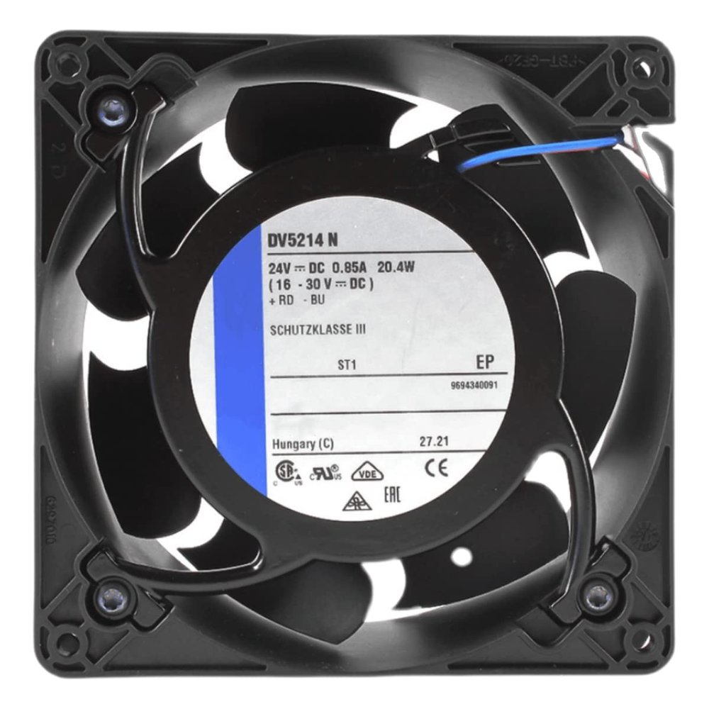 24V DV5214N 0.85A 20.4W 12738 Cooling Fan 2-Wire