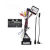 16Pin Car Radio Stereo Power Retrofit Harness Cable Wire for Jeep Grand Cherokee Wrangler Dodge Durango RAM Radio Antenna Adapter Can Bus Decoder view 1