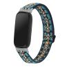 3 Pack Stretch Bands Compatible with Fitbit Inspire 3 Band Nylon Strap Floral Breathable Adjustable Stretchy Loop Wristband Intended for Fitbit Inspire 3 (3A) view 2