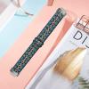 3 Pack Stretch Bands Compatible with Fitbit Inspire 3 Band Nylon Strap Floral Breathable Adjustable Stretchy Loop Wristband Intended for Fitbit Inspire 3 (3A) view 3