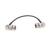 HangTon 3G HD SDI BNC Video Coaxial Cable for Sony Canon Blackmagic Camera Atomos SmallHD Monitor Teradek Transmitter, Shielded Thin RG174 10cm view 1