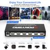 PONYBRO Wireless Bluetooth 5.0 Receiver and Transmitter 2 in 1 with Remoteand PONYBRO 4K 60Hz HDMI Switch 5 Port with Remote view 2