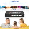 PONYBRO Wireless Bluetooth 5.0 Receiver and Transmitter 2 in 1 with Remoteand PONYBRO 4K 60Hz HDMI Switch 5 Port with Remote view 3