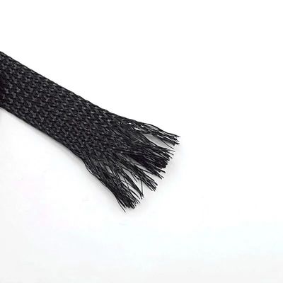 5M/Pc Braided Cable Sleeve 60mm Expandable PET Wire Wrap 60mm Nylon Tight High Density Sheath Protection Insulated Line Harness Black