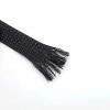 5M/Pc Braided Cable Sleeve 60mm Expandable PET Wire Wrap 60mm Nylon Tight High Density Sheath Protection Insulated Line Harness Black view 1