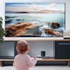 JQZWXX Anti Blue Light TV Screen Protector, 43-75 Inch Universal Anti Scratch and Dustproof Filter Film, Relieve Eye Strain, Frosted Surface Reduce Glare, No Bubbles / 55in1211x682mm view 2