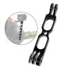 Aluminum Skull Design Extension Arm Metal Pole Mount Helmet for Gopro Max for Insta.360 Accessory Part view 2