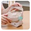 USB Desk Fans 6 Inches Portable Table Fans 360 Head Rotation Small Personal Desktop Fan, 3 Speeds, Small Cooling Fan by USB Plug in,for Home Office Bedroom Table and Desktop (Green) view 2