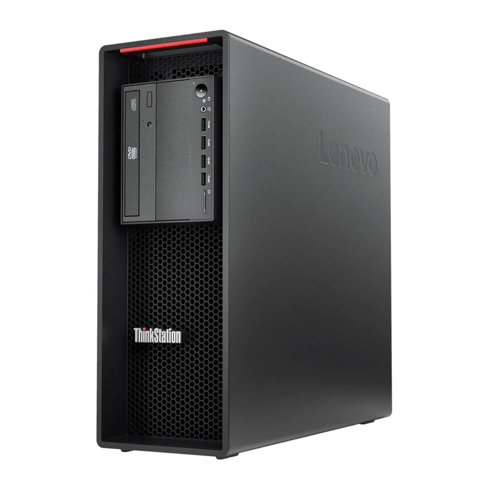 PCSP ThinkStation P520 Tower Workstation PC - Intel Xeon W-2123 4-Core 3.6GHz, 32GB DDR4, 512GB NVMe SSD, Quadro M2000 4GB, Windows 11 Pro Refurbished Desktop Computer (Renewed)