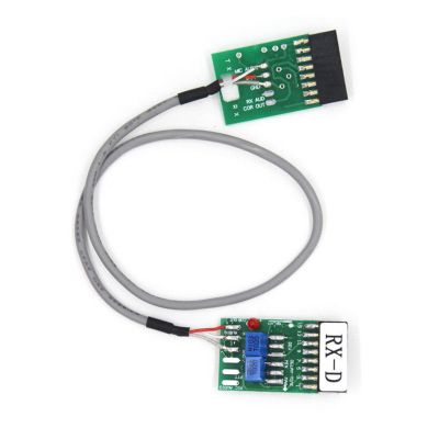 MOUDOAUER 31cm Repeater Connector Cable TX-RX Time Delay for Motorola GM300 GM3188 Set Accessory