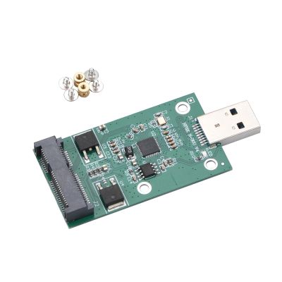 1 PCS USB 3.0 to Mini PCIE mSATA SSD External mSATA to USB 3.0 SSD Converter Adapter for Windows 2000/xp/Vista/7/8 Accessory