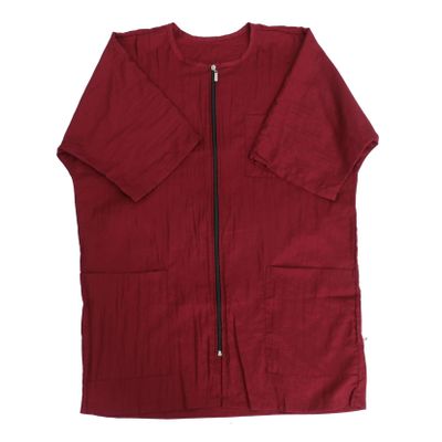minkissy Hair Clothes Protection Apron Massage Clothes Barber Smock Salon Smocks Salon Jacket Spa Stylist Apron Barber Jacket Beautician Suit Work Cosmetic Vest