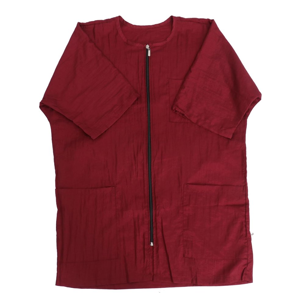 minkissy Hair Clothes Protection Apron Massage Clothes Barber Smock Salon Smocks Salon Jacket Spa Stylist Apron Barber Jacket Beautician Suit Work Cosmetic Vest