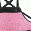 King Midas Empire Bandana Hair Cutting Apron Salon Apron Adjustable, Water Proof (Pink Apron) view 3