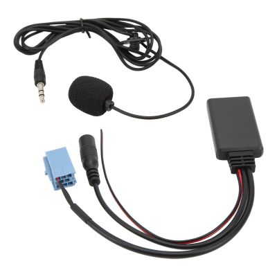Tbest Stereo Bluetooth5.0 Aux in Cable 3.5Mm Jack Iso 7 607 897 093 Handsfree Microphone Replacement Terminals and Wiring Harnesses
