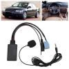 Tbest Stereo Bluetooth5.0 Aux in Cable 3.5Mm Jack Iso 7 607 897 093 Handsfree Microphone Replacement Terminals and Wiring Harnesses view 2