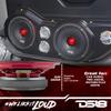 DS18 Premium Car Audio Bundle Mid and High - 2X 6.5 Slim Midrange Shallow Bullet Loudspeaker 500 Watts Peak and 2X 3 Aluminum Super Bullet Tweeter 240 Watts Peak - 4 Speakers view 3